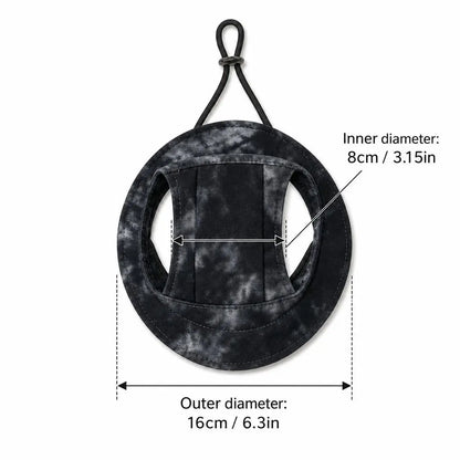 Adjustable Dog Bucket Hat for Small Breeds and Puppies